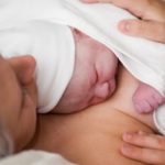 Newborn baby girl