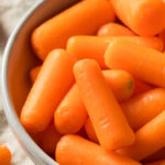 Raw Organic Orange Baby Carrots
