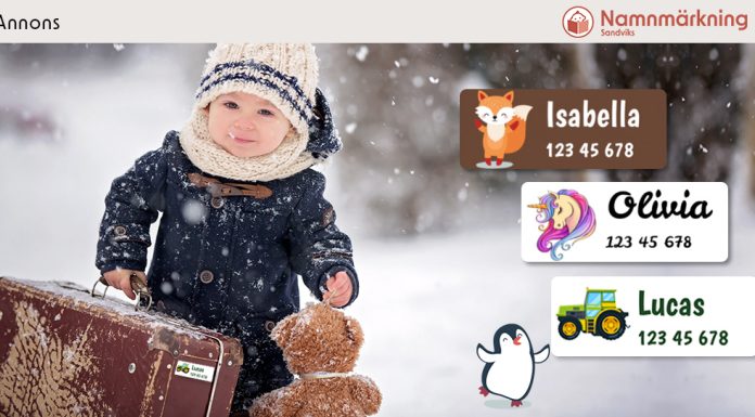 5 skäl att märka ditt barns kläder och utrustning med namnlappar