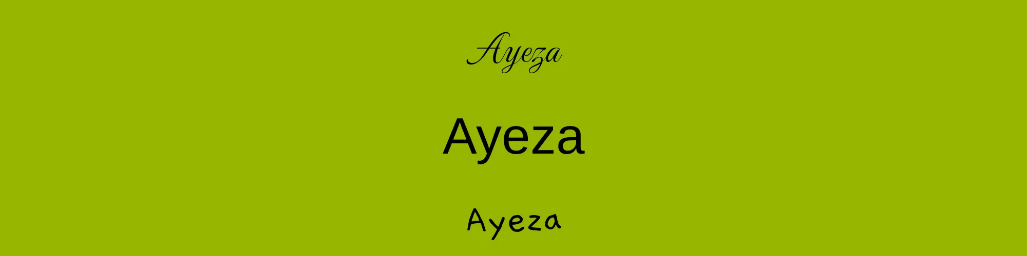 Ayeza