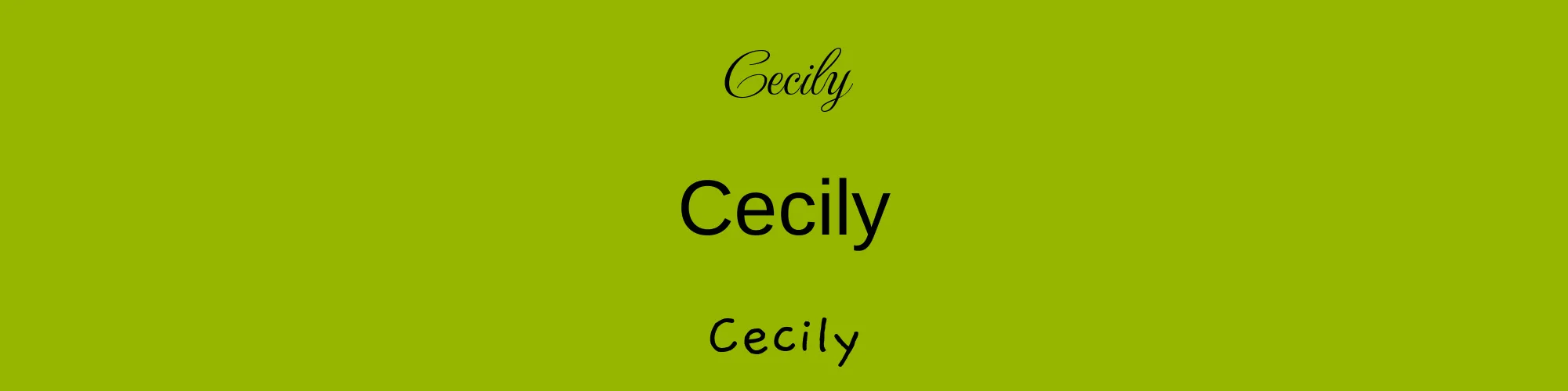 Cecily