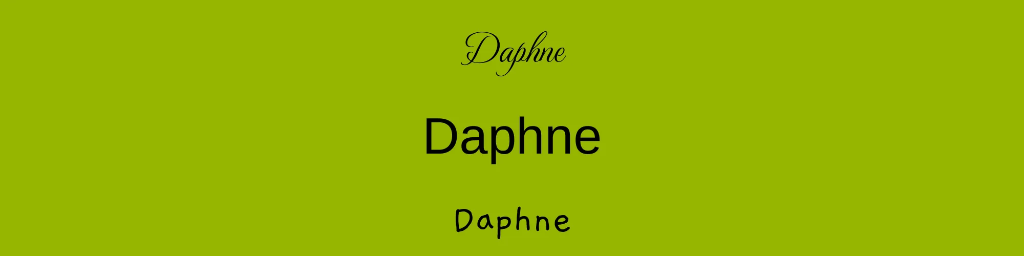 Daphne