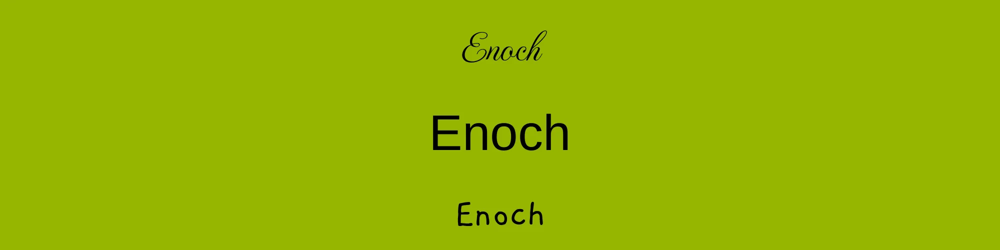 Enoch