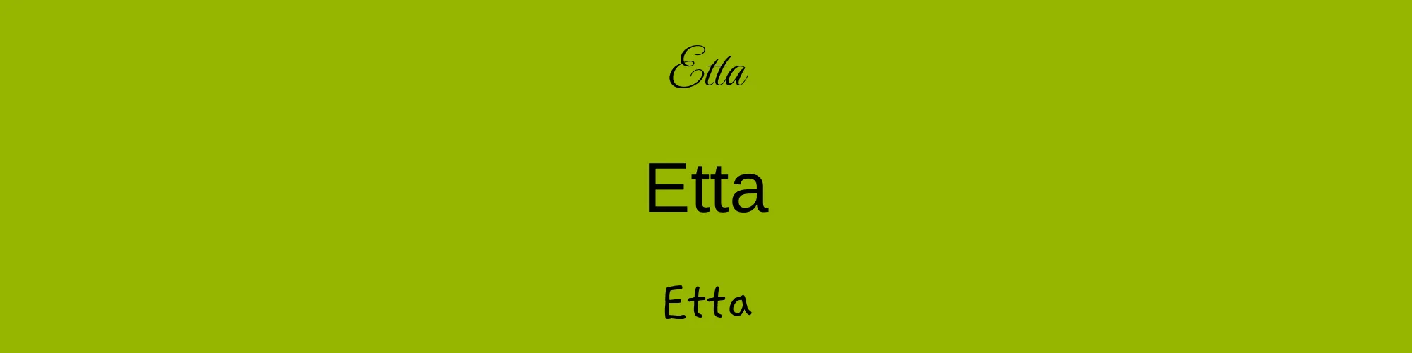 Etta