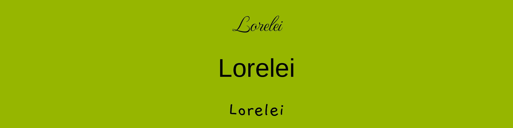 Lorelei