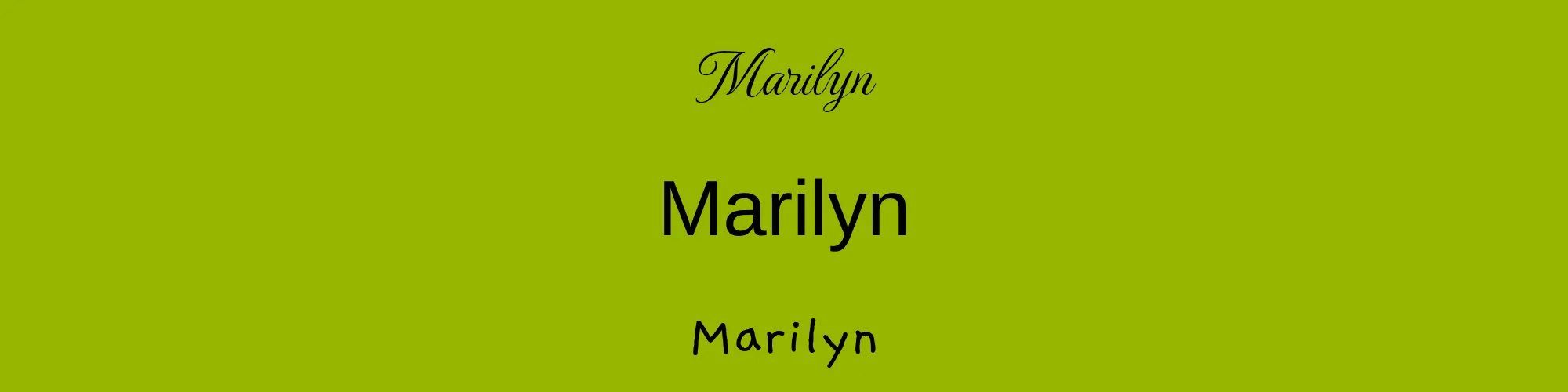 Marilyn