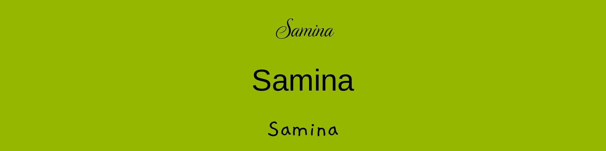 Samina