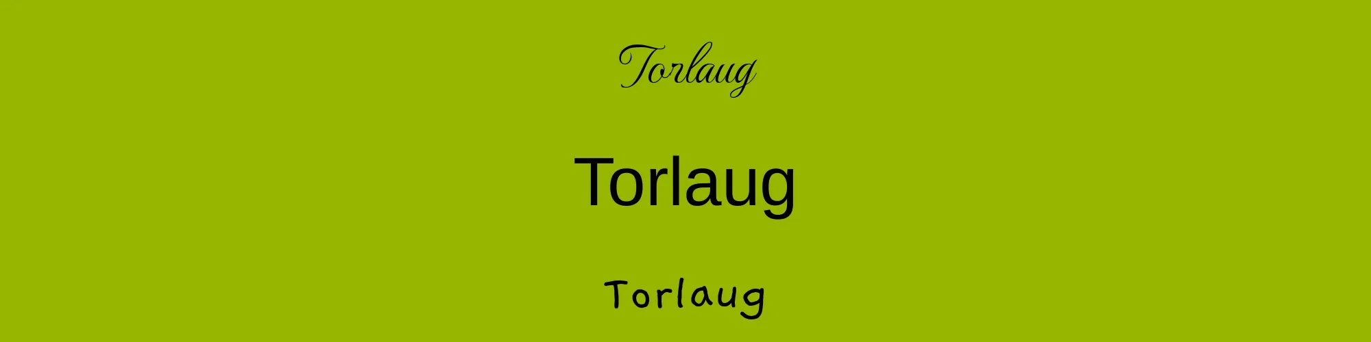 Torlaug